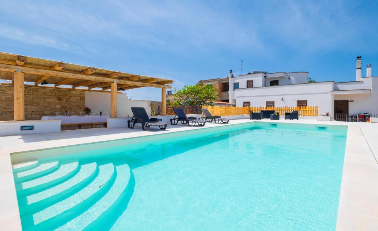 Dependance Specchia With Pool Apartment Exterior photo